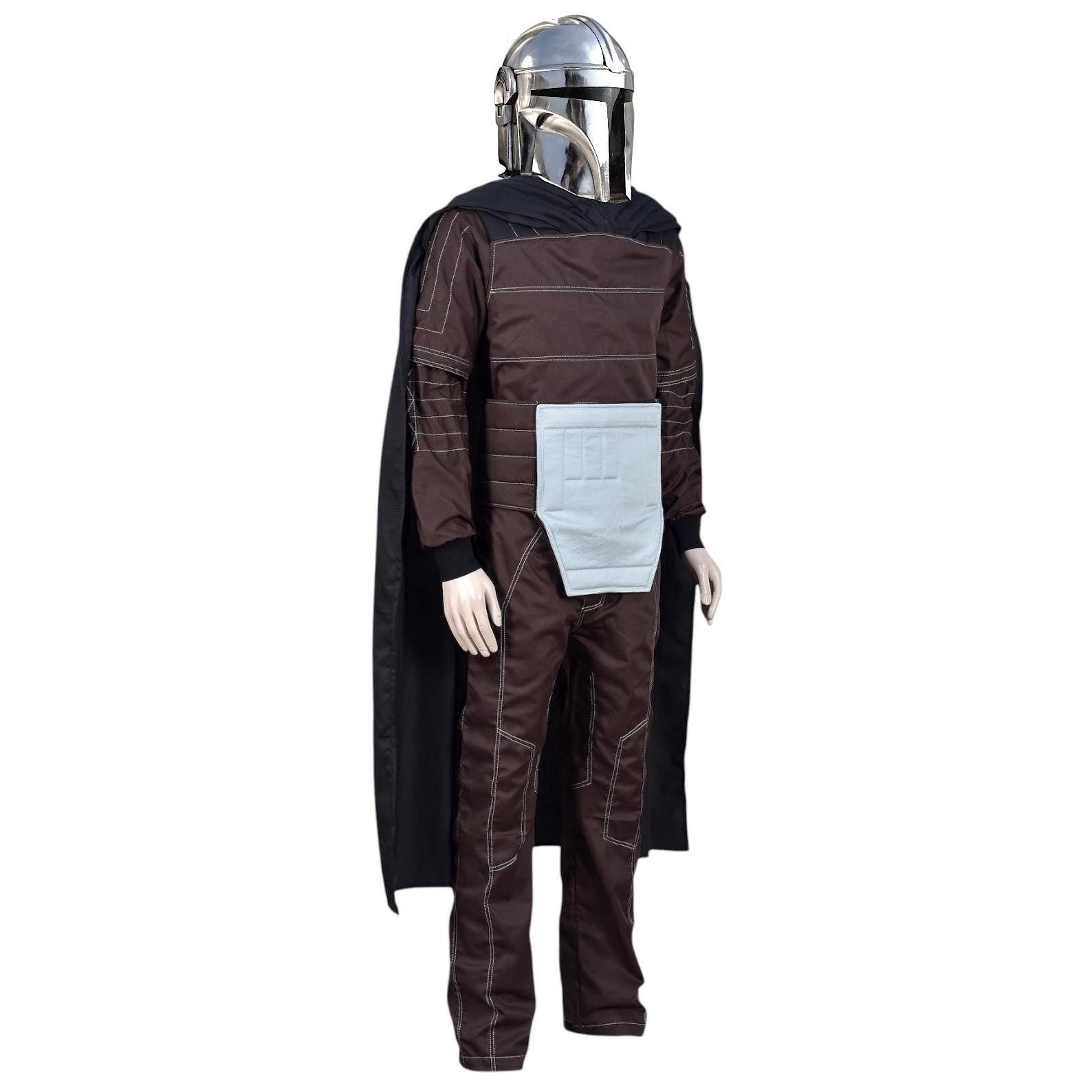 Mandalorian Star Wars Din Djarin 5-Piece Flight Suit | Custom Bounty Hunter Cosplay Costume
