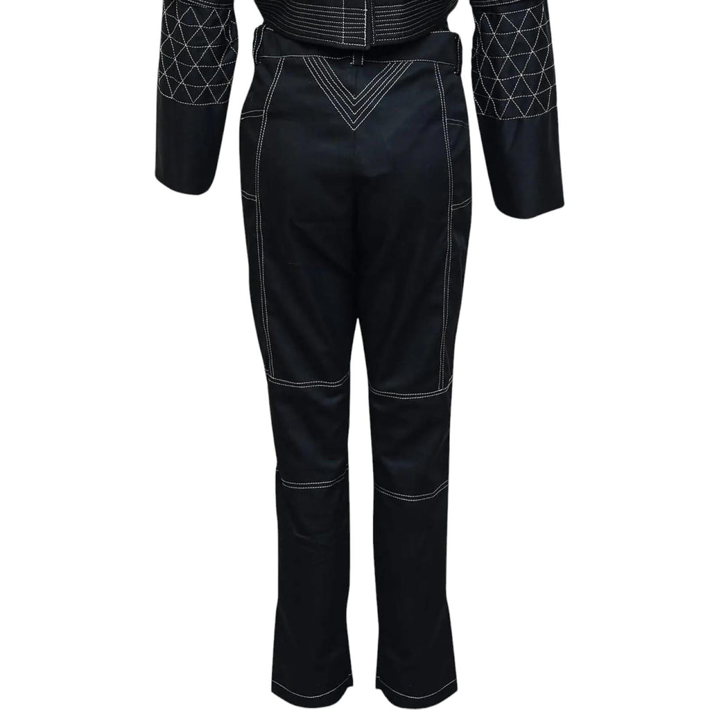 Mandalorian Star Wars Din Djarin Cosplay Costume | Bounty Hunter Flight Suit with Vest | 3-Piece Set