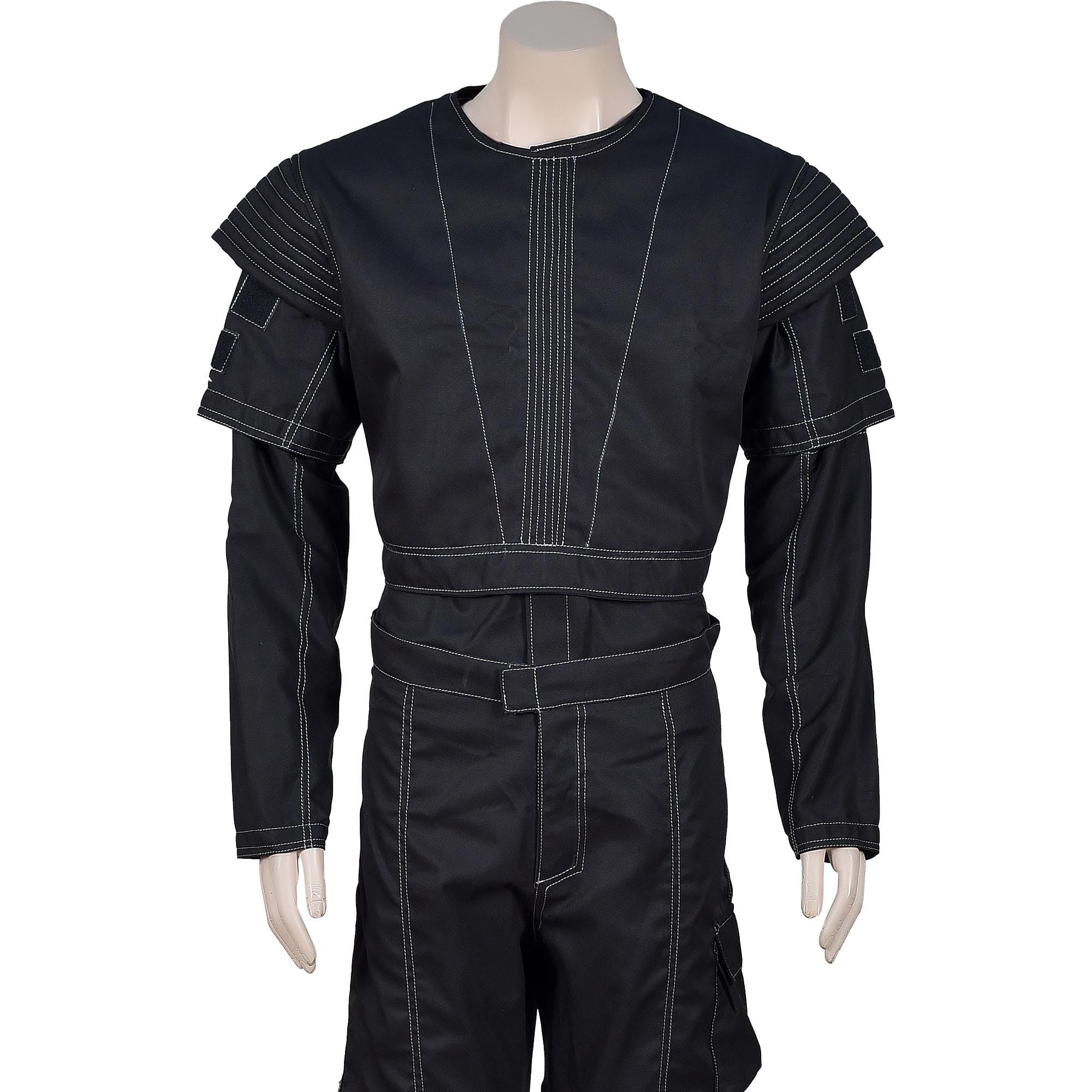 Mandalorian Flight Suit Inspired by The Book of Boba Fett Black Din Djarin Cosplay Costume Star Wars Bounty Hunter Outfit