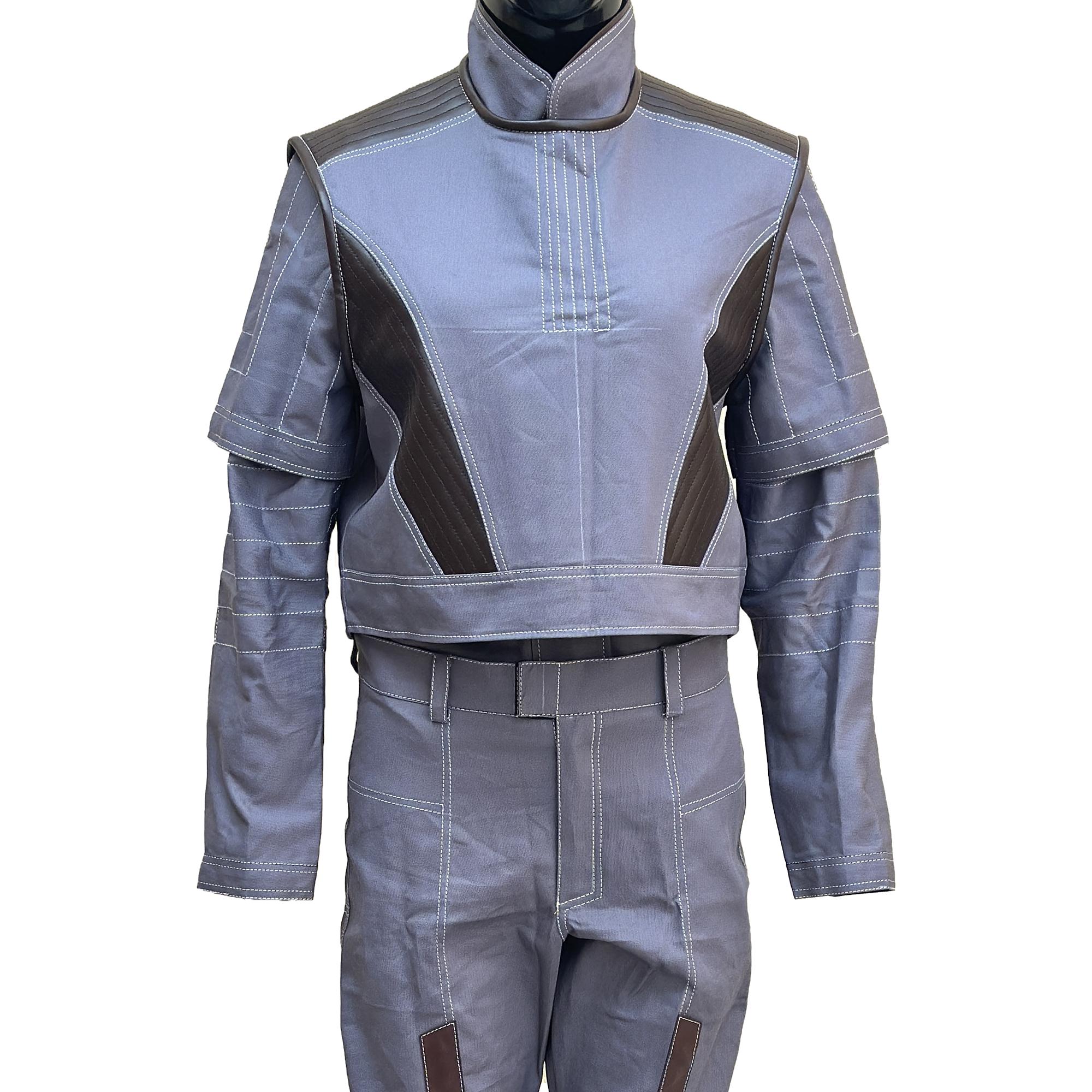 Bo-Katan Kryze Mandalorian 3-Piece Flight Suit Cosplay Costume for Women - Star Wars Outfit with Flak Vest | Inspired by Katee Sackhoff