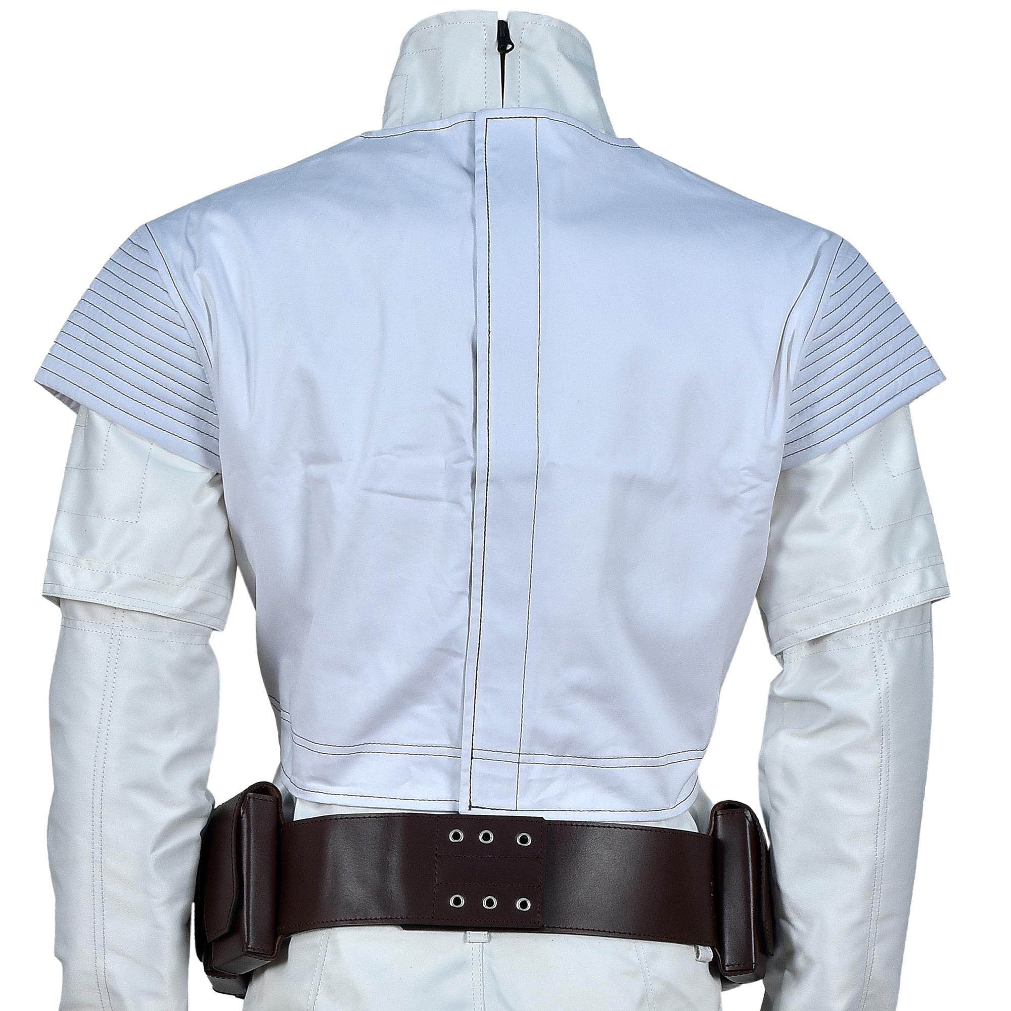 Mandalorian Boba Fett Cosplay Costume | Star Wars Flight Suit with Flak Vest | 4-Piece Bounty Hunter Armor Set for Men