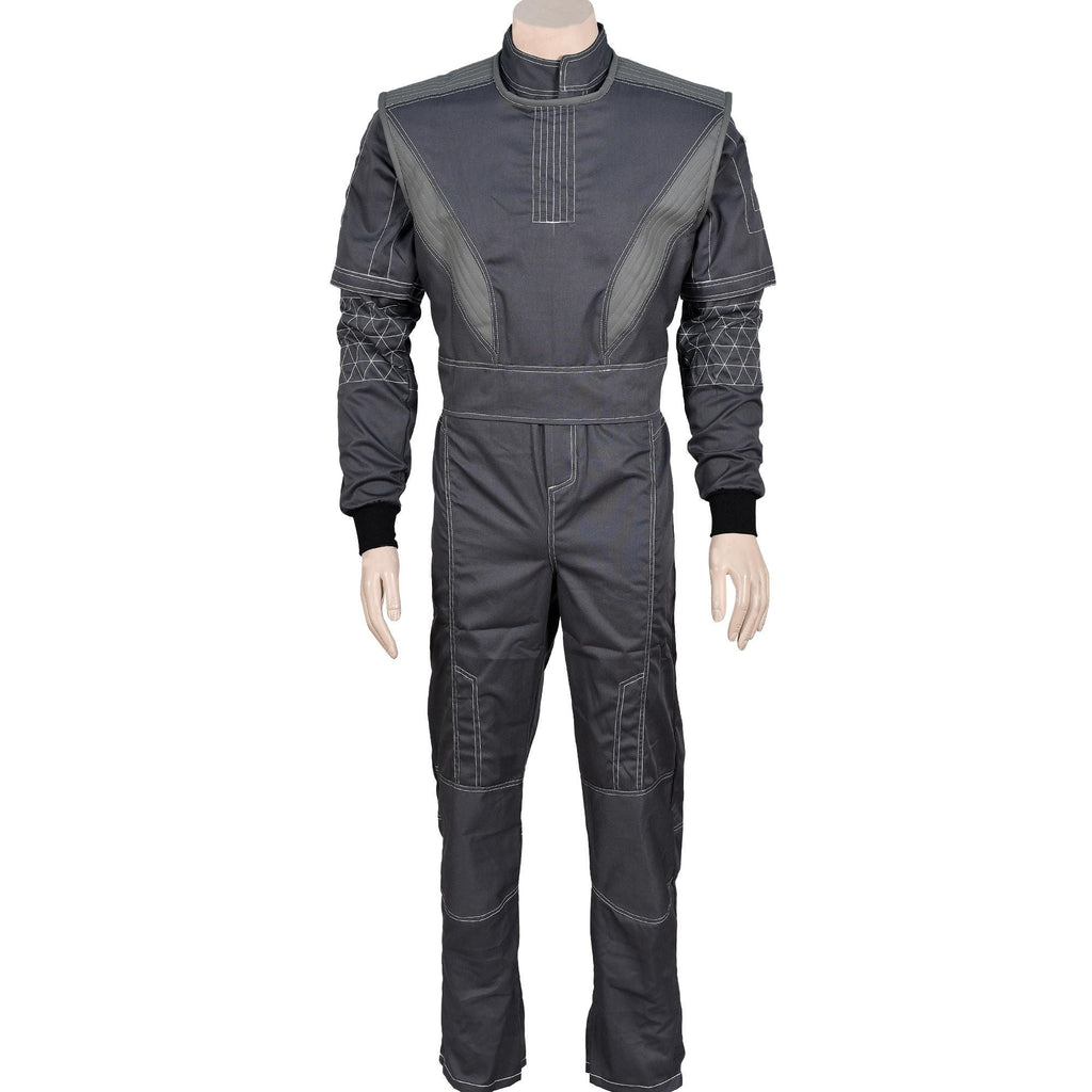 Mandalorian Star Wars Bounty Hunter Flight Suit With Vest 3- Piece Cosplay Costume Set