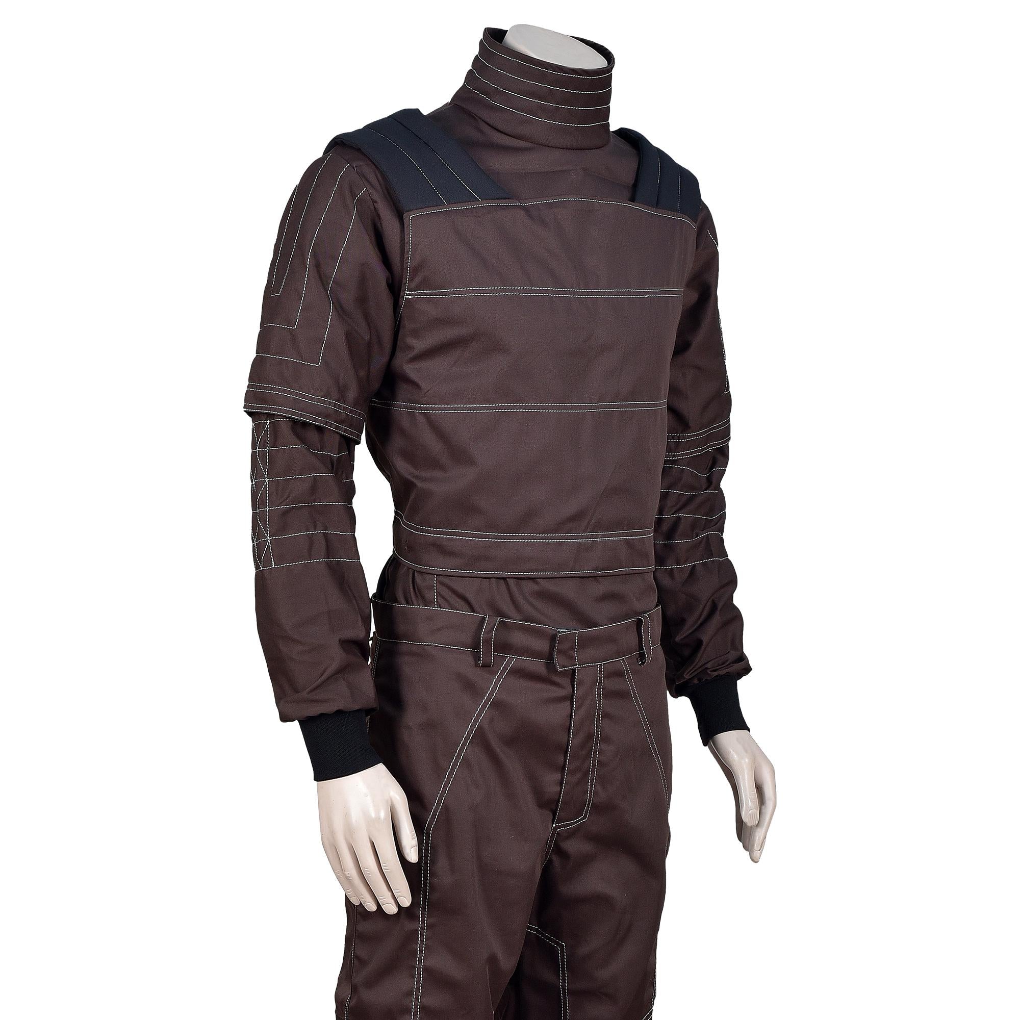 Mandalorian Star Wars Din Djarin Flight Suit | 3-Piece Bounty Hunter Cosplay Costume Outfit | Gift For Him