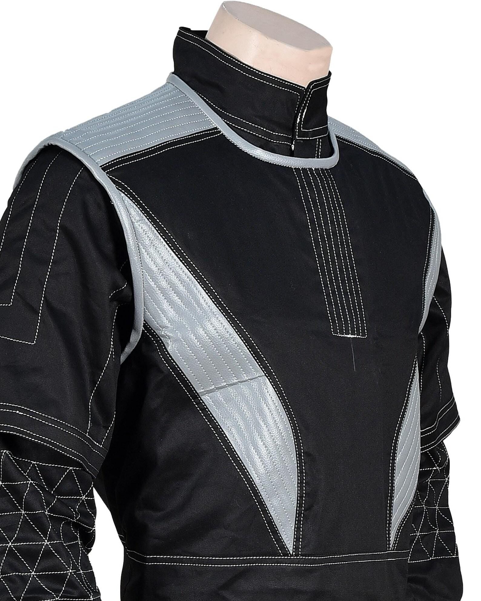 Mandalorian Star Wars Bounty Hunter Flight Suit With Vest 3- Piece Cosplay Costume suit