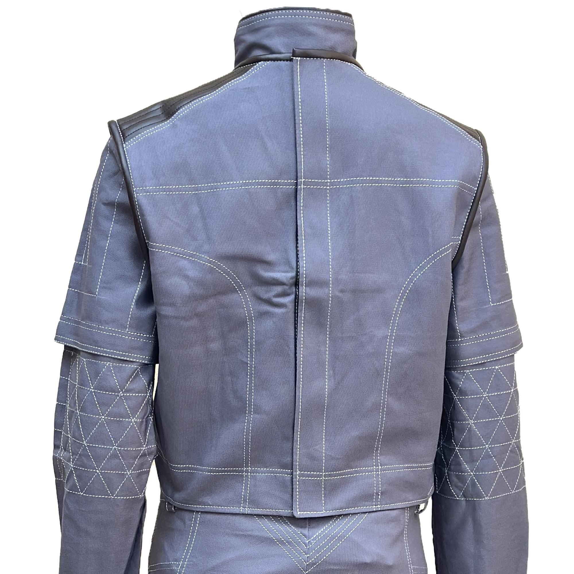 Bo-Katan Kryze Mandalorian 3-Piece Flight Suit Cosplay Costume for Women - Star Wars Outfit with Flak Vest | Inspired by Katee Sackhoff