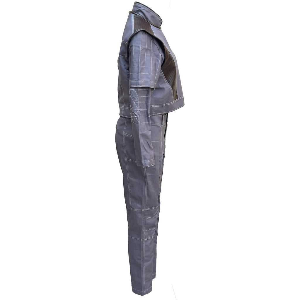 Bo-Katan Kryze Mandalorian 3-Piece Flight Suit Cosplay Costume for Women - Star Wars Outfit with Flak Vest | Inspired by Katee Sackhoff
