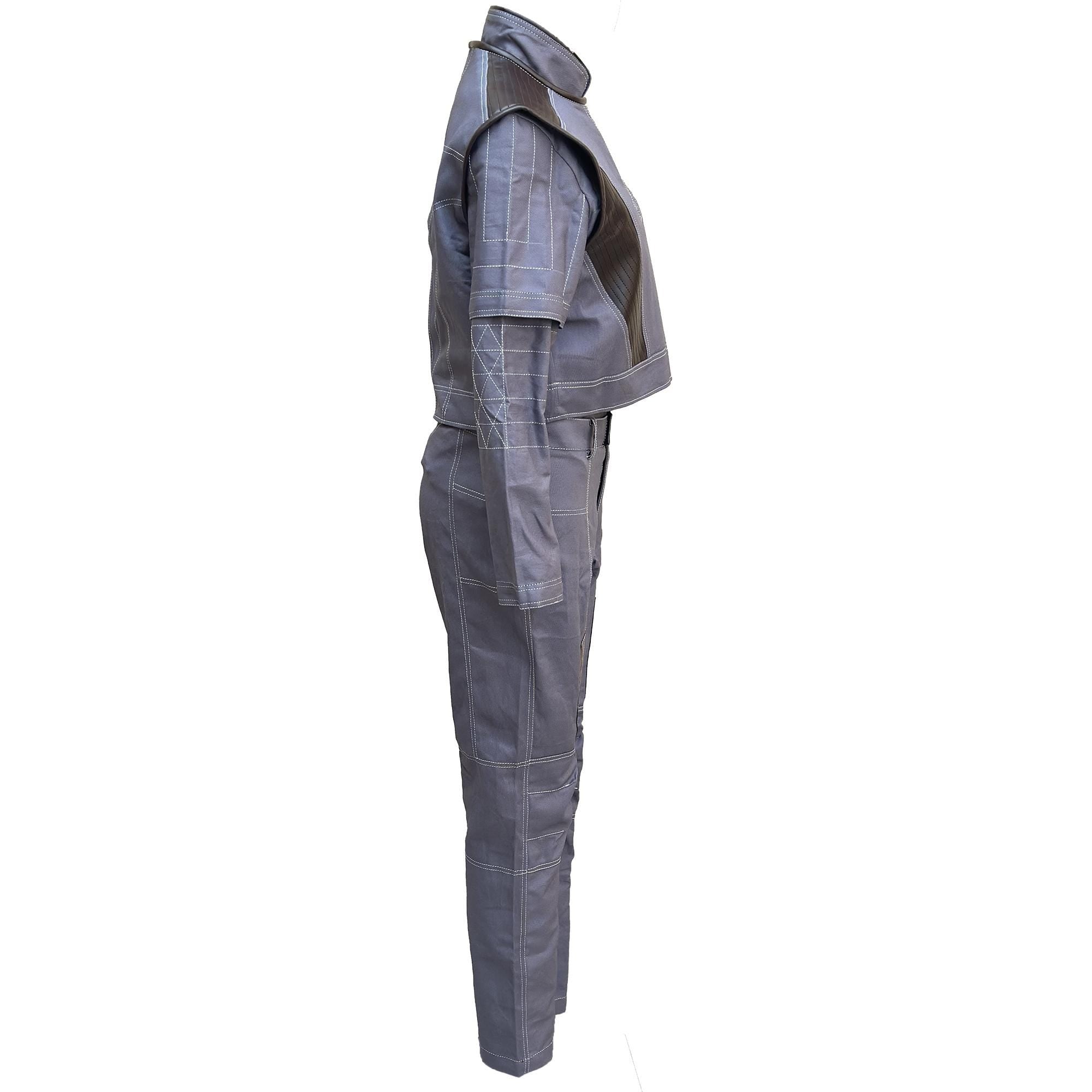 Bo-Katan Kryze Mandalorian 3-Piece Flight Suit Cosplay Costume for Women - Star Wars Outfit with Flak Vest | Inspired by Katee Sackhoff