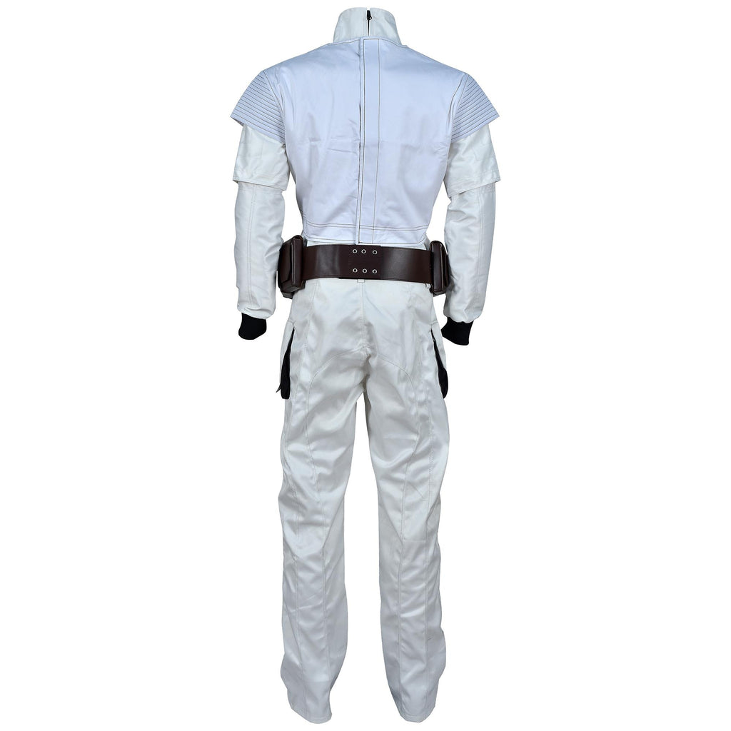 Mandalorian Boba Fett Cosplay Costume | Star Wars Flight Suit with Flak Vest | 4-Piece Bounty Hunter Armor Set for Men