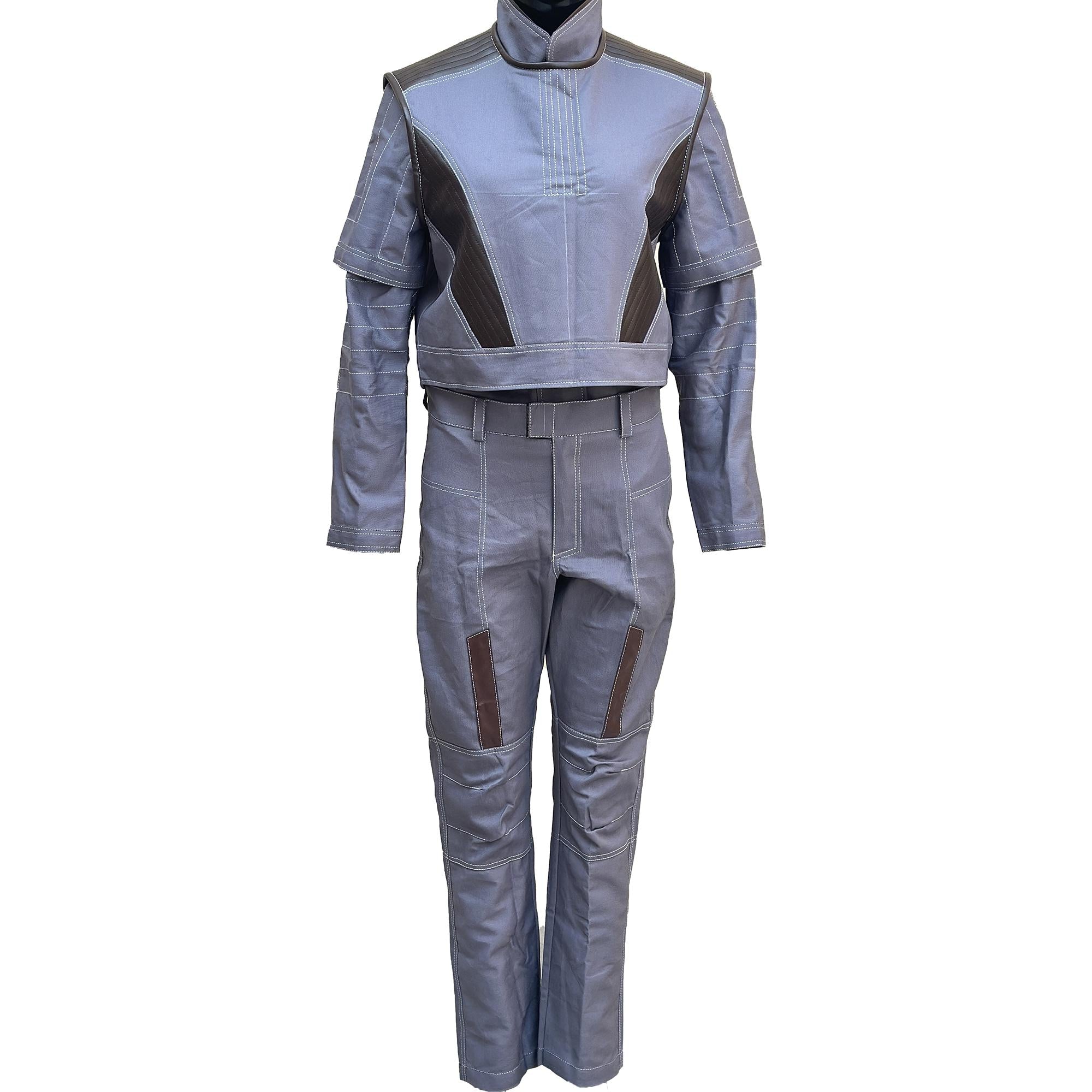 Bo-Katan Kryze Mandalorian 3-Piece Flight Suit Cosplay Costume for Women - Star Wars Outfit with Flak Vest | Inspired by Katee Sackhoff