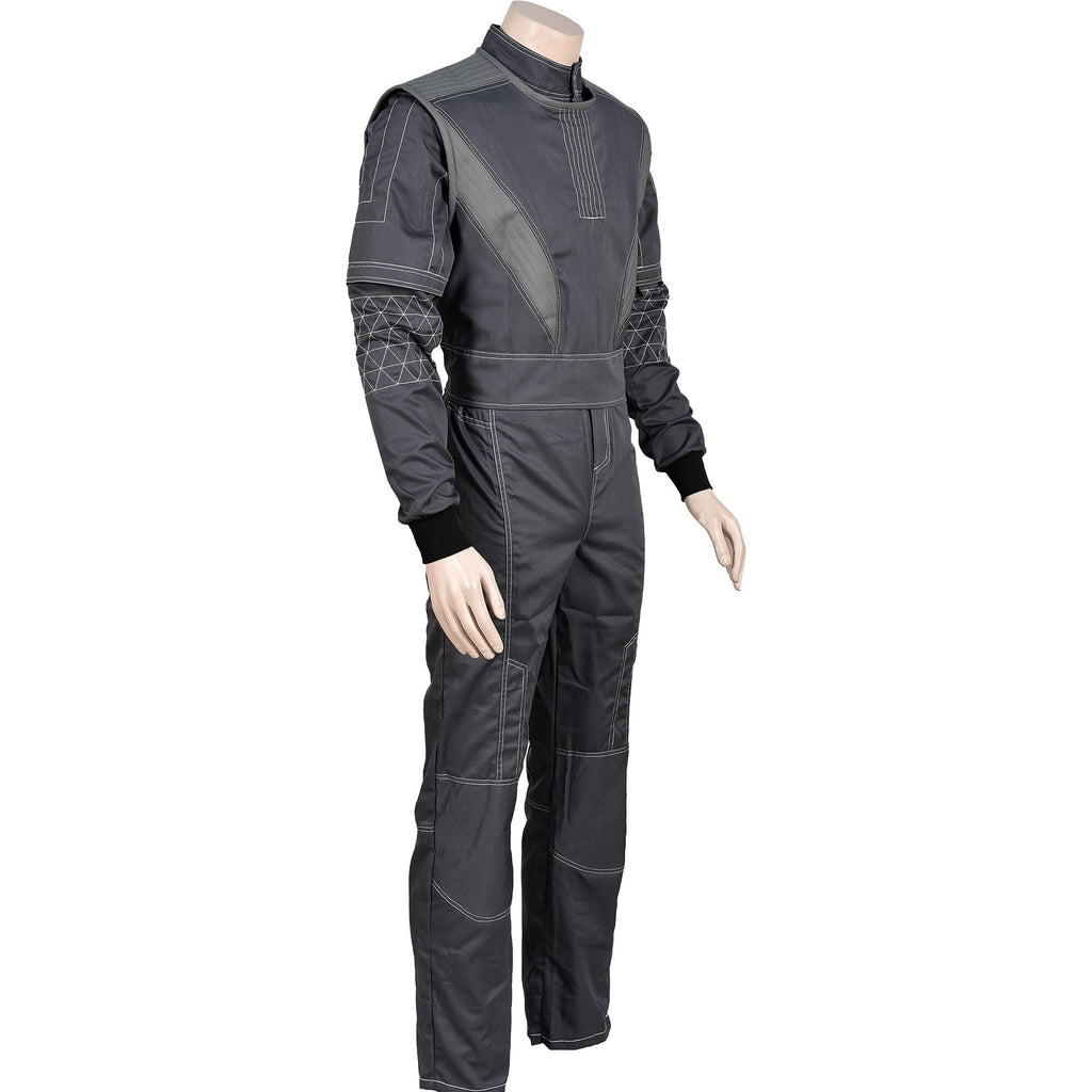 Mandalorian Star Wars Bounty Hunter Flight Suit With Vest 3- Piece Cosplay Costume Set