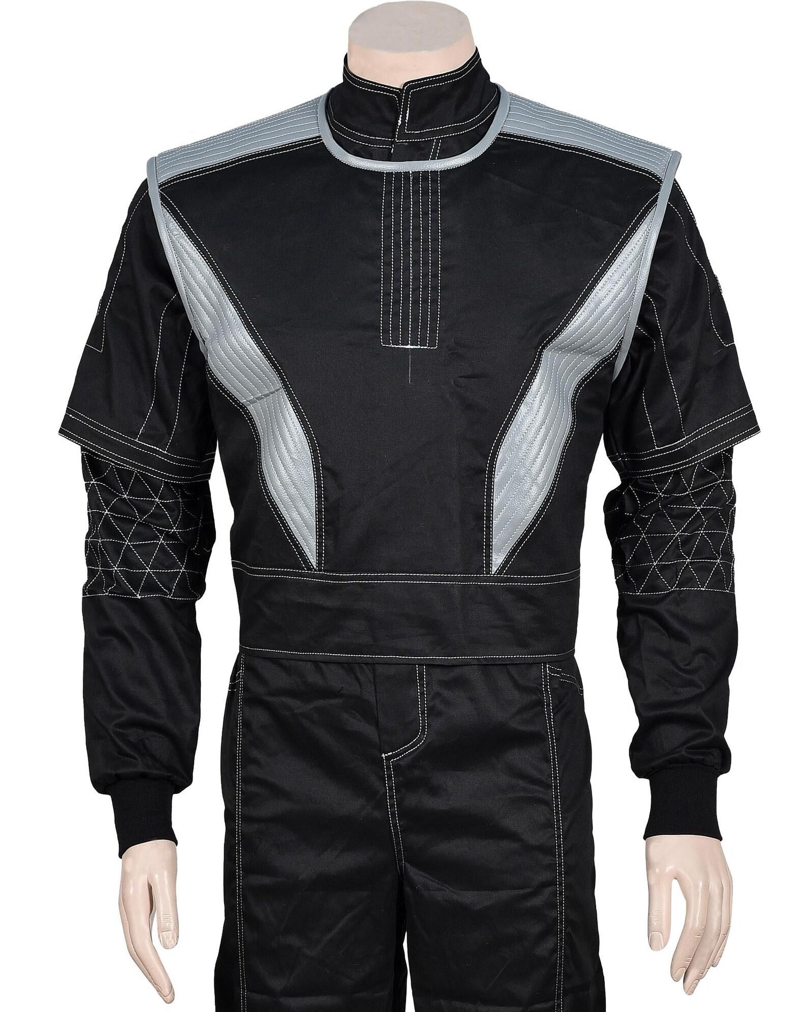 Mandalorian Star Wars Bounty Hunter Flight Suit With Vest 3- Piece Cosplay Costume suit