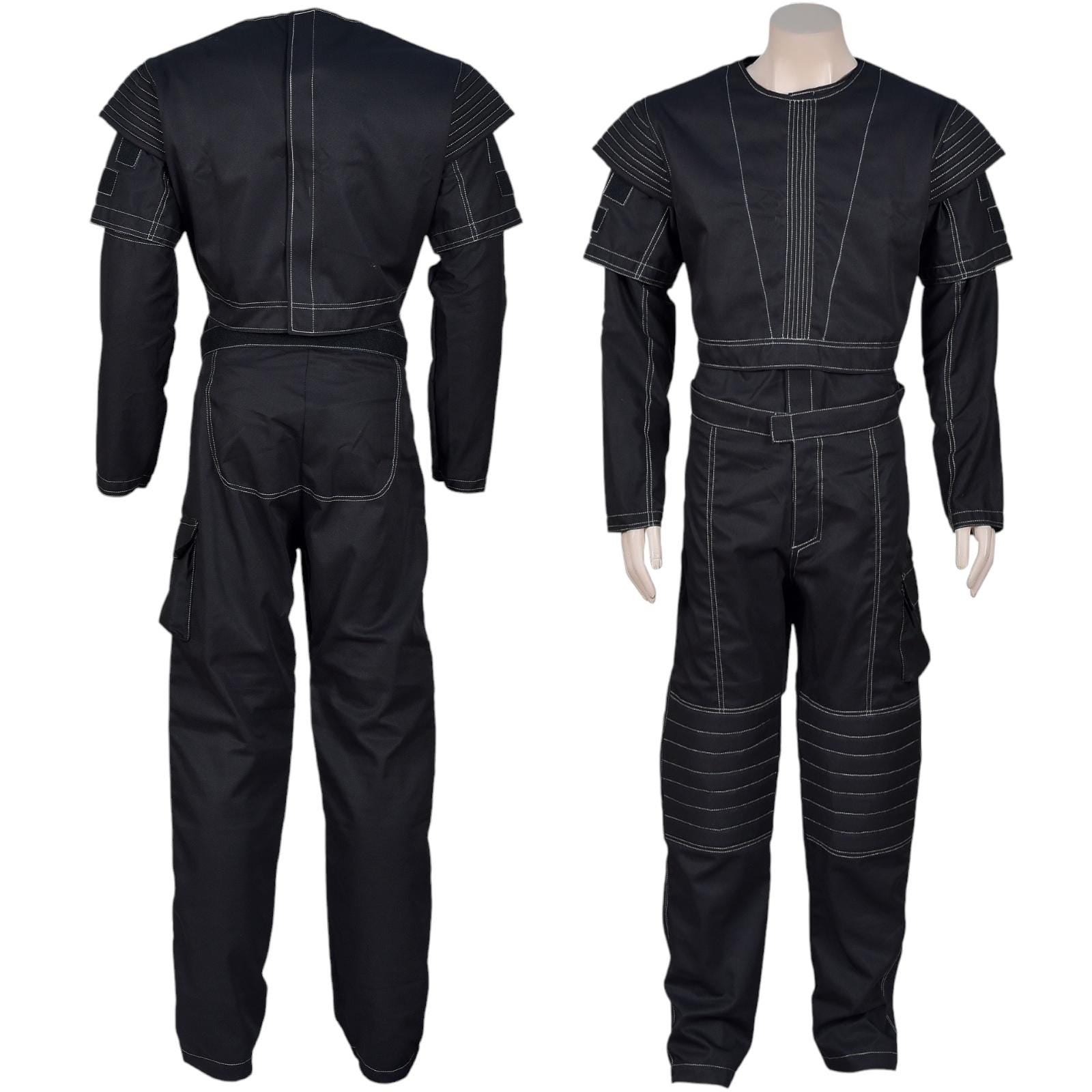 Mandalorian Flight Suit Inspired by The Book of Boba Fett Black Din Djarin Cosplay Costume Star Wars Bounty Hunter Outfit