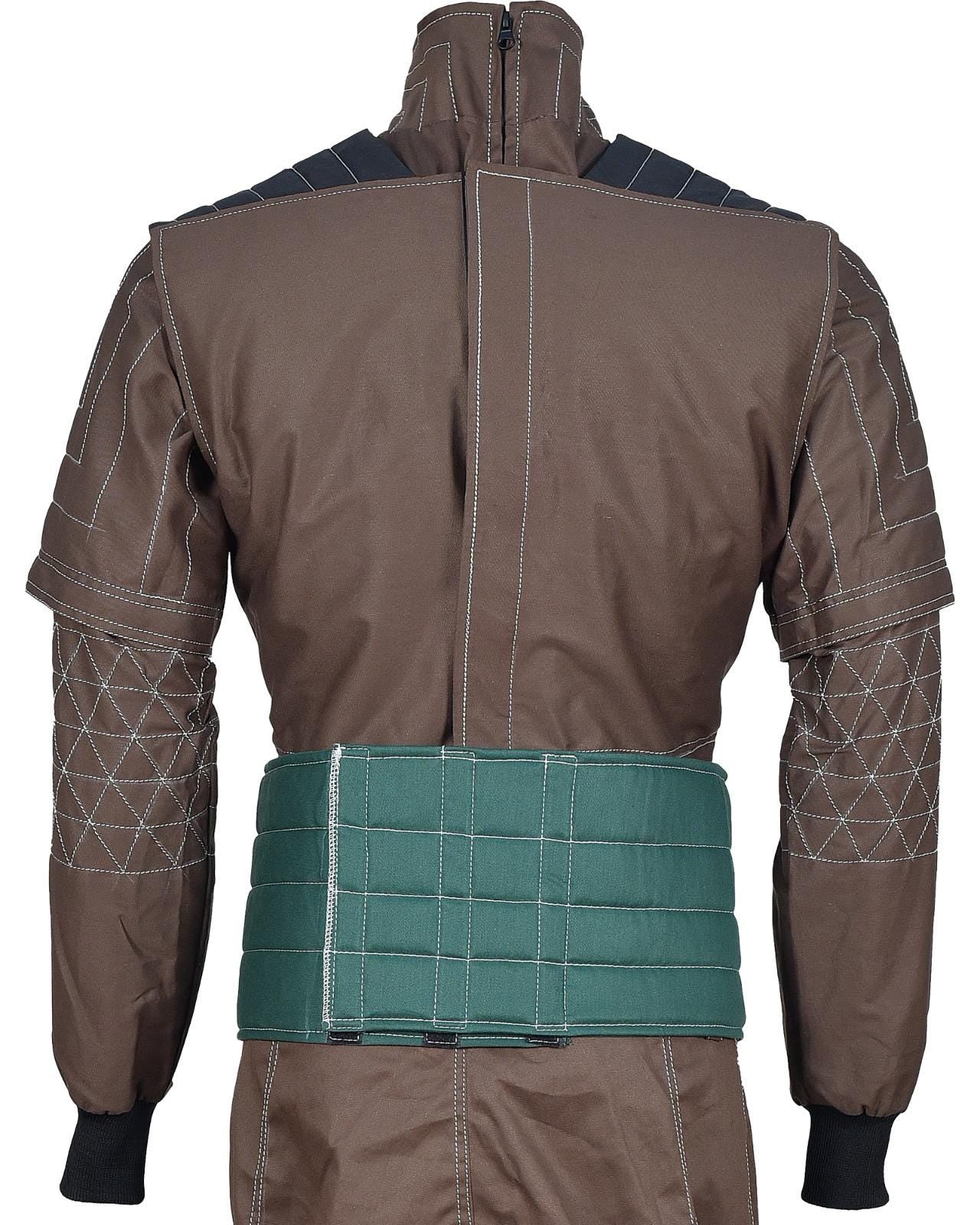 Mandalorian Star Wars Beskar Din Djarin Bounty Hunter Flight Suit Vest 4-Piece Cosplay Costume set
