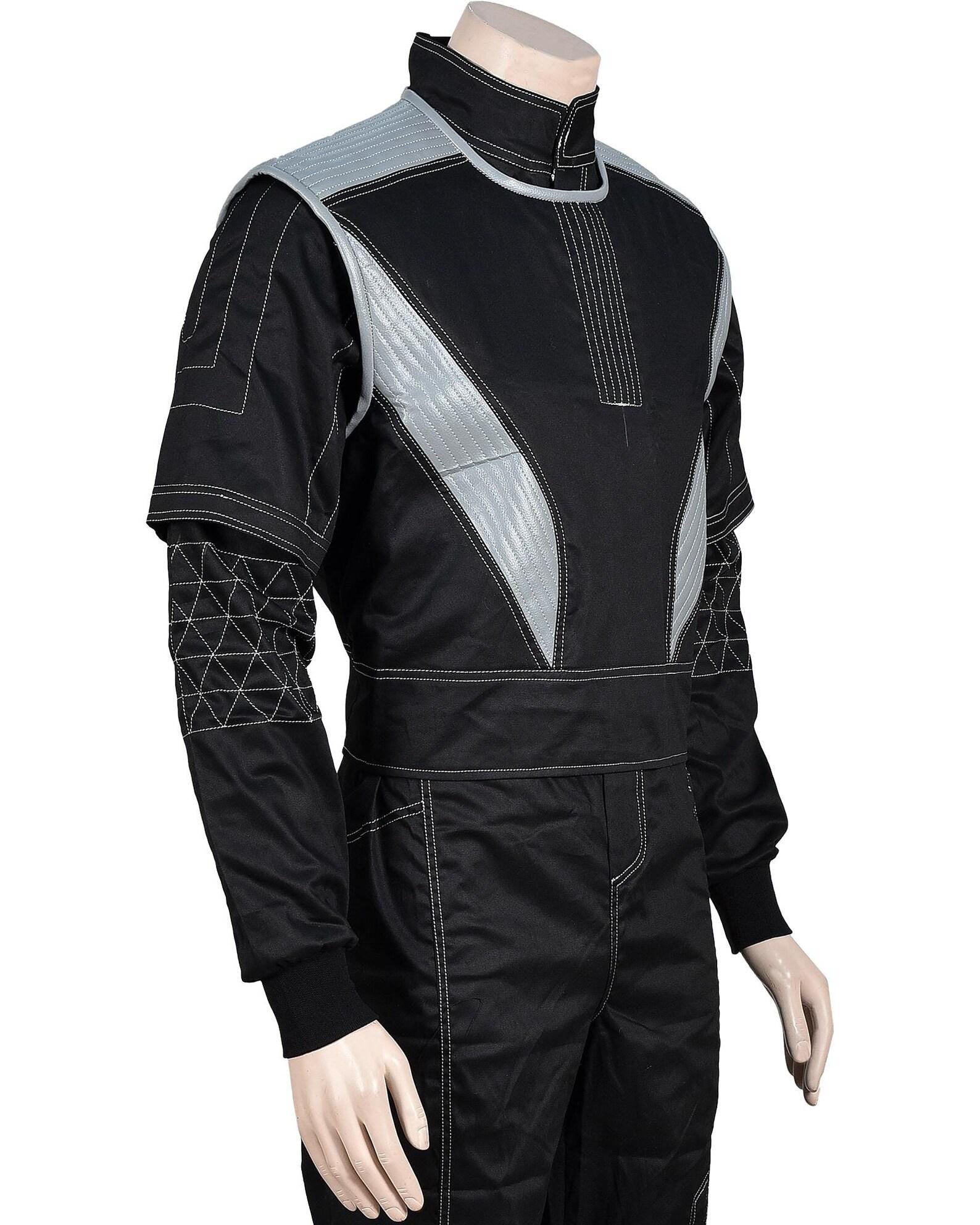 Mandalorian Star Wars Bounty Hunter Flight Suit With Vest 3- Piece Cosplay Costume suit