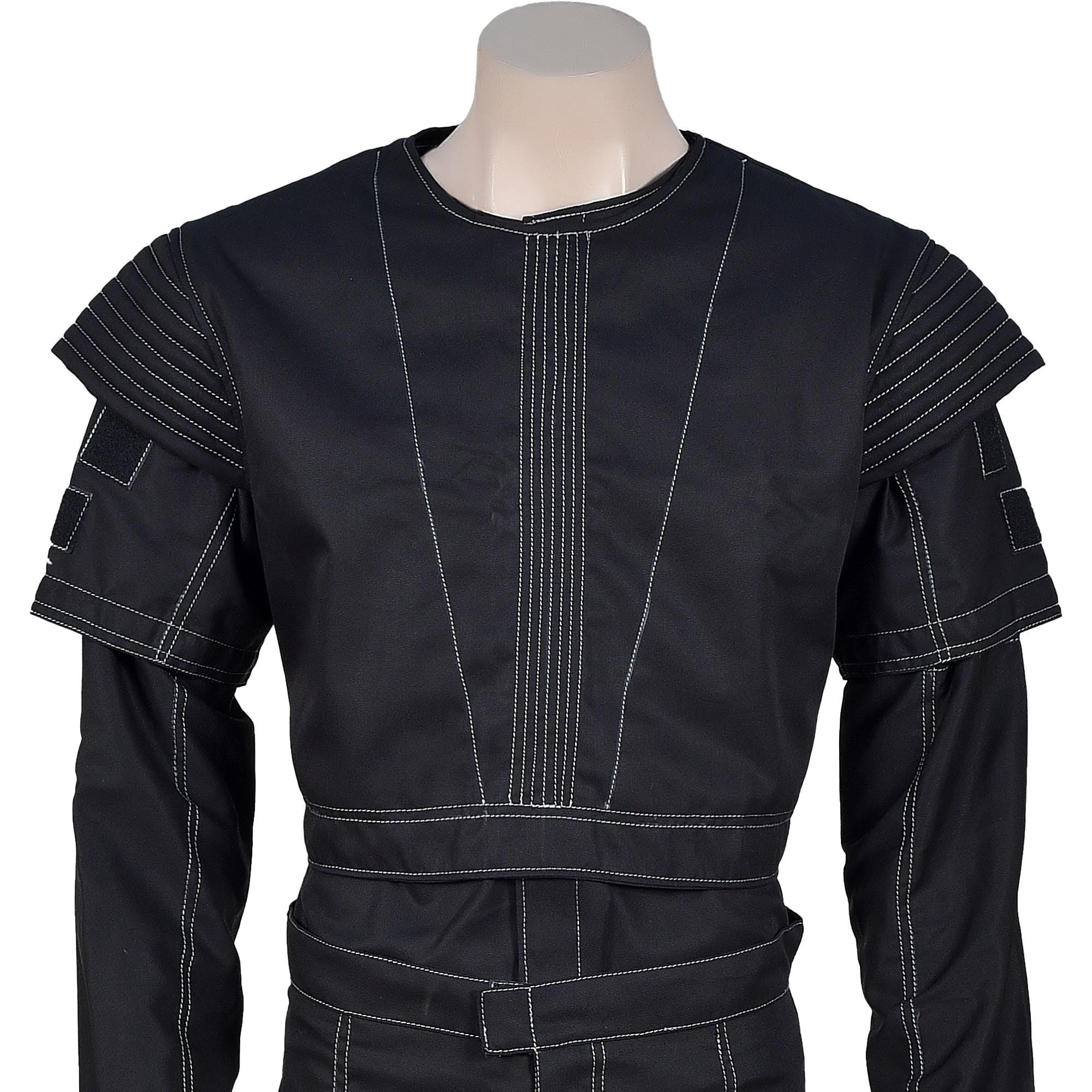 Mandalorian Star Wars Black Flight Suit Cosplay Costume - 3-piece Din Djarin Bounty Hunter Outfit Inspired By The Book of Boba Fett