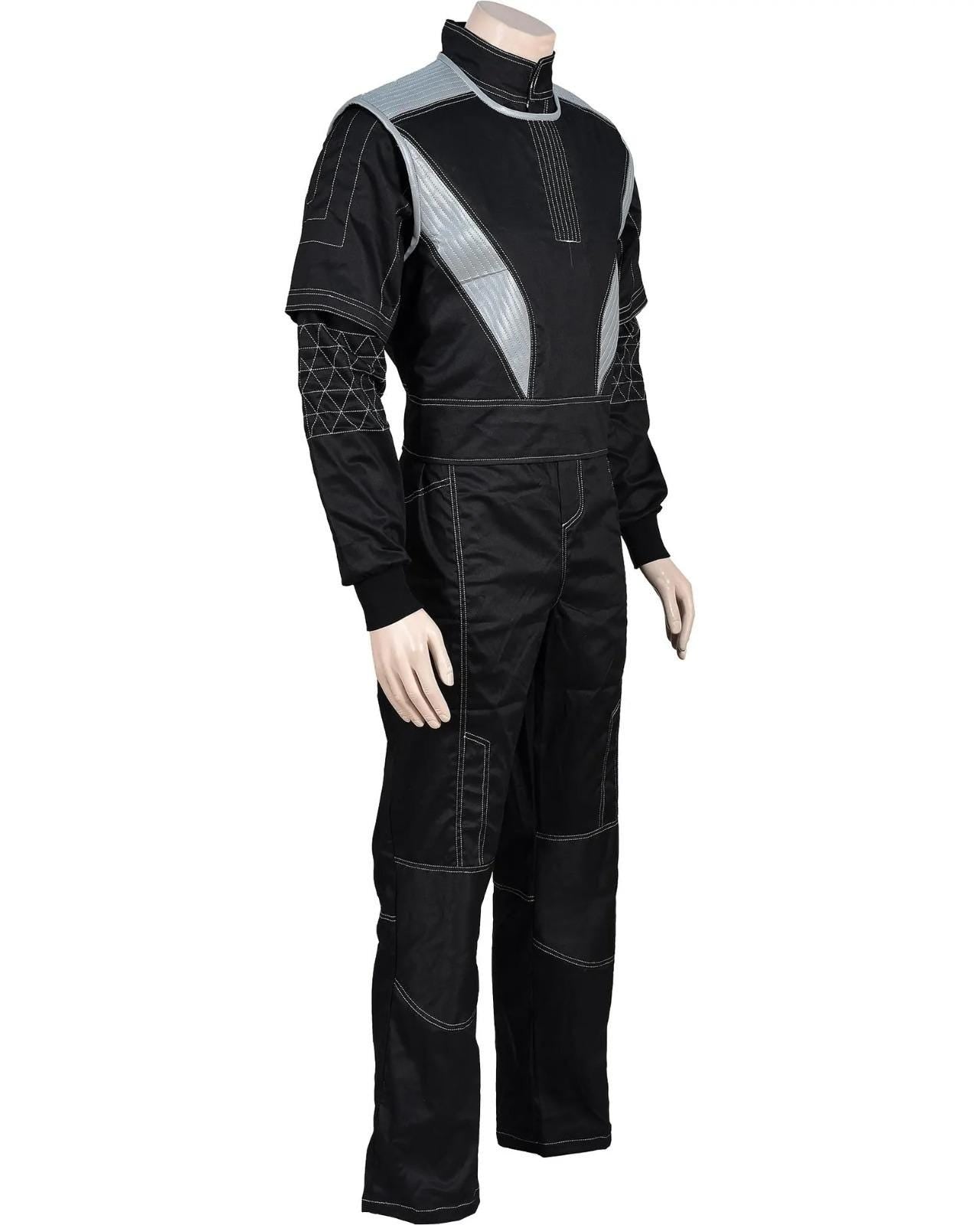 Mandalorian Star Wars Bounty Hunter Flight Suit With Vest 3- Piece Cosplay Costume suit