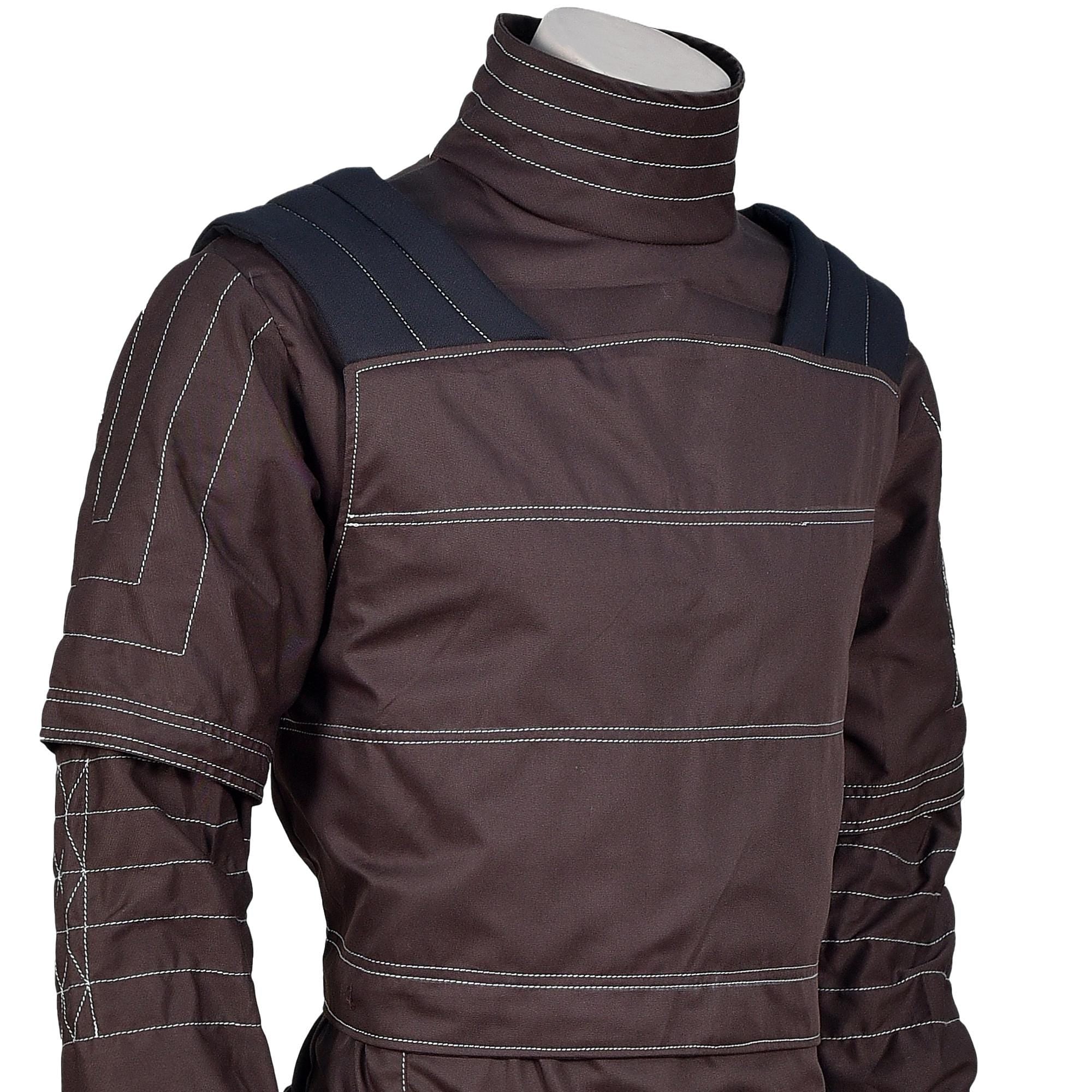 Mandalorian Star Wars Din Djarin Flight Suit | 3-Piece Bounty Hunter Cosplay Costume Outfit | Gift For Him