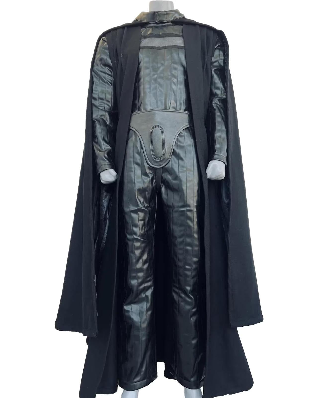 Darth Vader Cosplay Costume for Men | Full Custom Suit with Cape & Robe | Star Wars Sith Lord Outfit