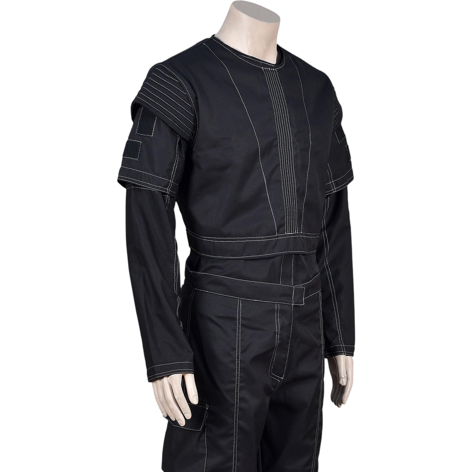Mandalorian Star Wars Black Flight Suit Cosplay Costume - 3-piece Din Djarin Bounty Hunter Outfit Inspired By The Book of Boba Fett