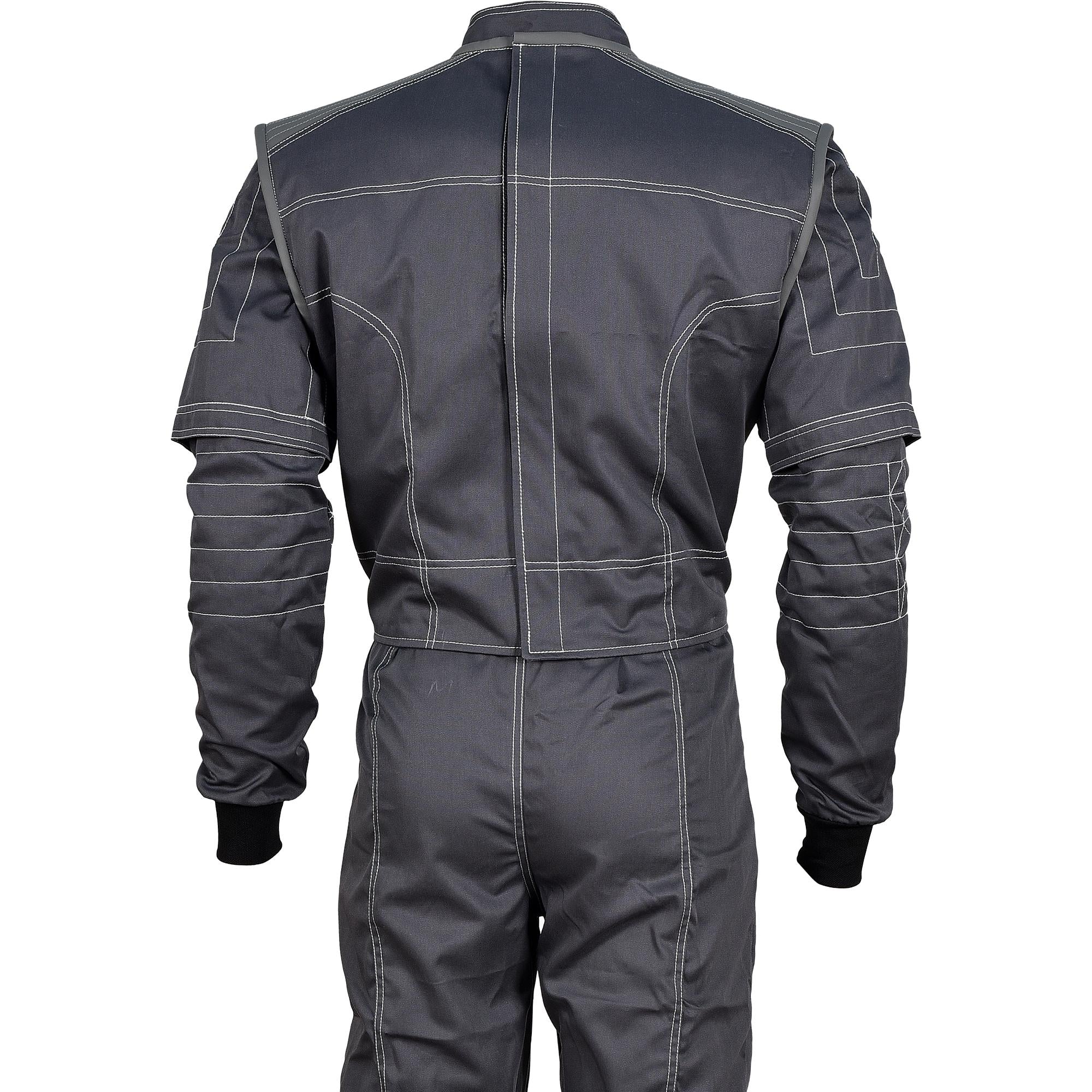Mandalorian Star Wars Bounty Hunter Flight Suit With Vest 3- Piece Cosplay Costume Set