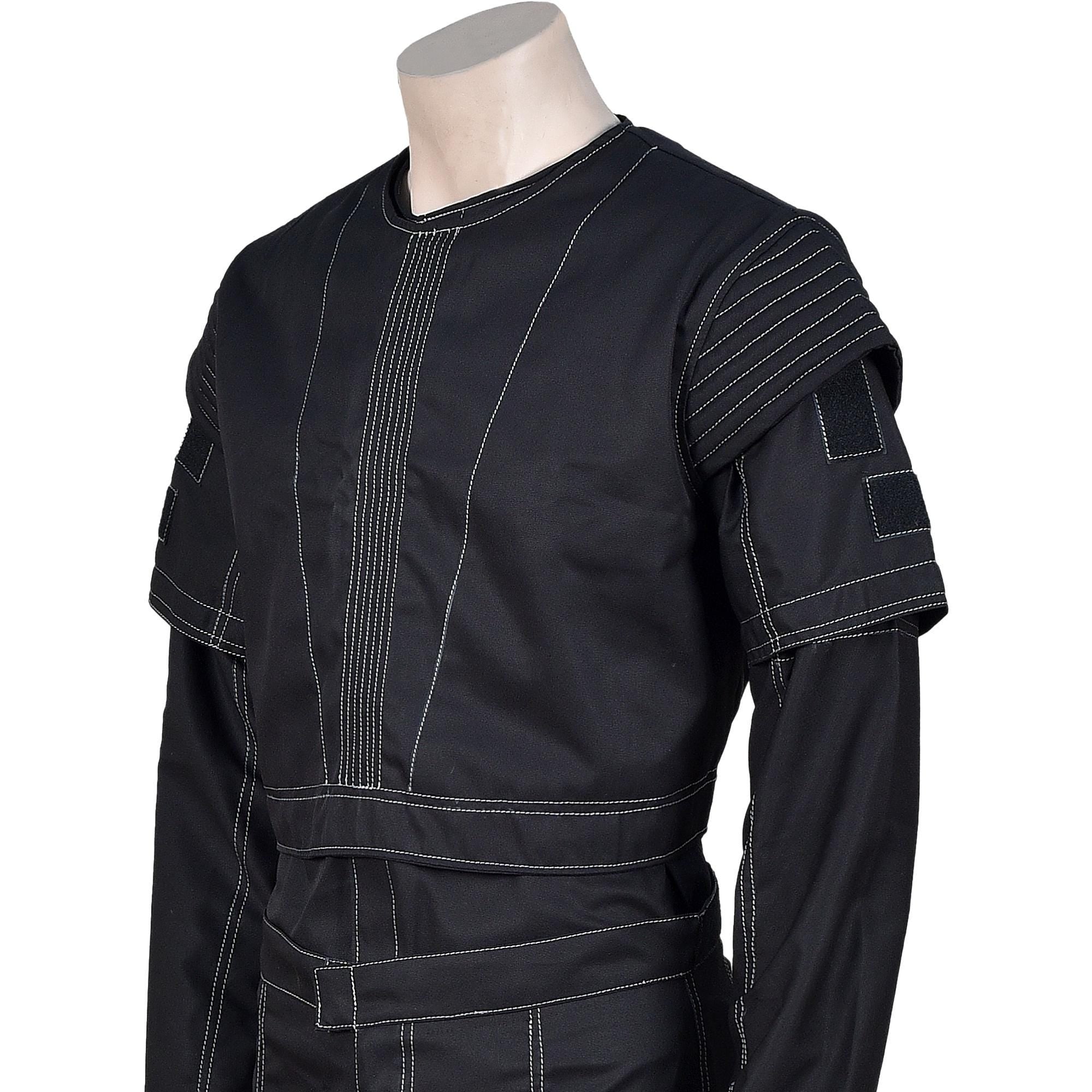Mandalorian Star Wars Black Flight Suit Cosplay Costume - 3-piece Din Djarin Bounty Hunter Outfit Inspired By The Book of Boba Fett