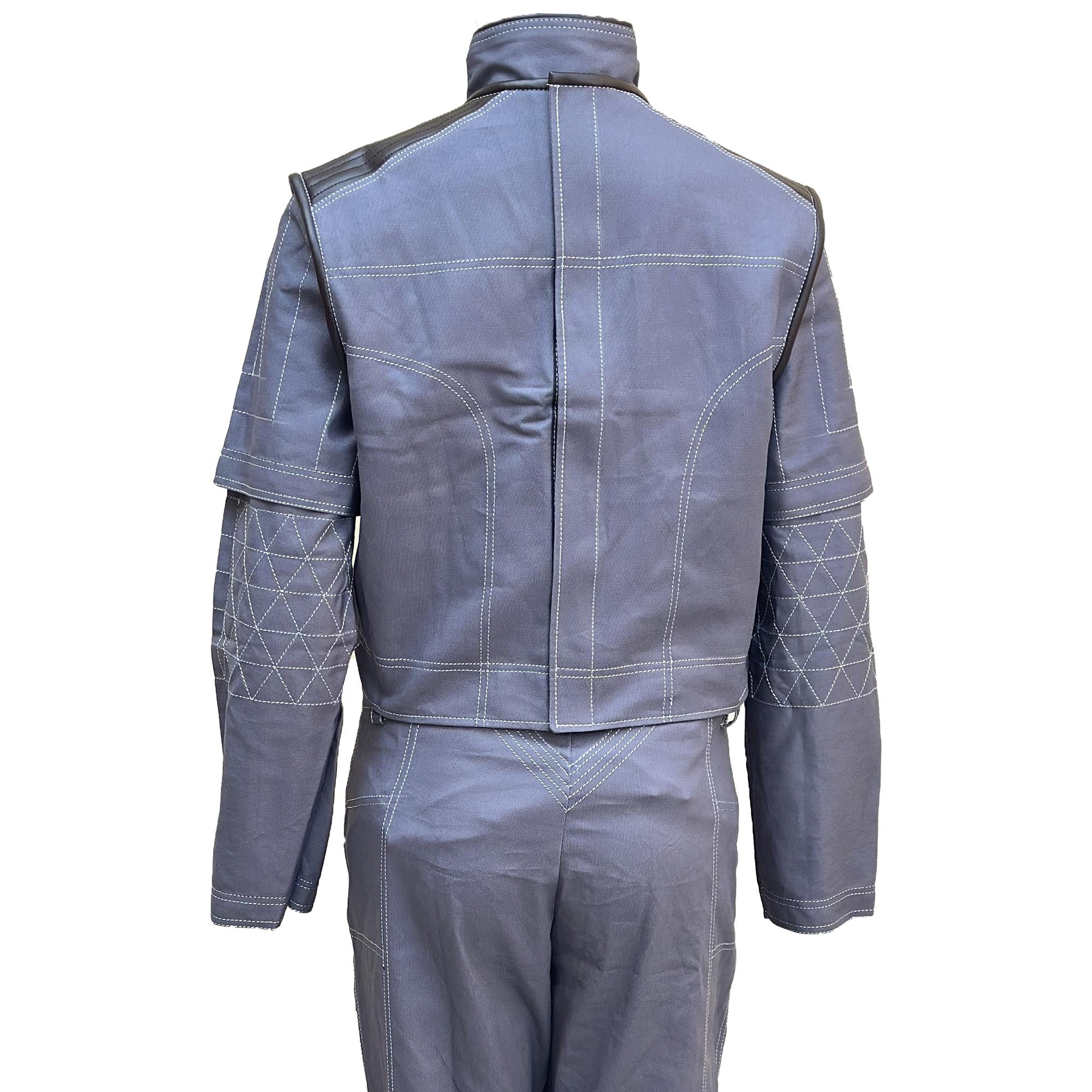 Bo-Katan Kryze Mandalorian 3-Piece Flight Suit Cosplay Costume for Women - Star Wars Outfit with Flak Vest | Inspired by Katee Sackhoff