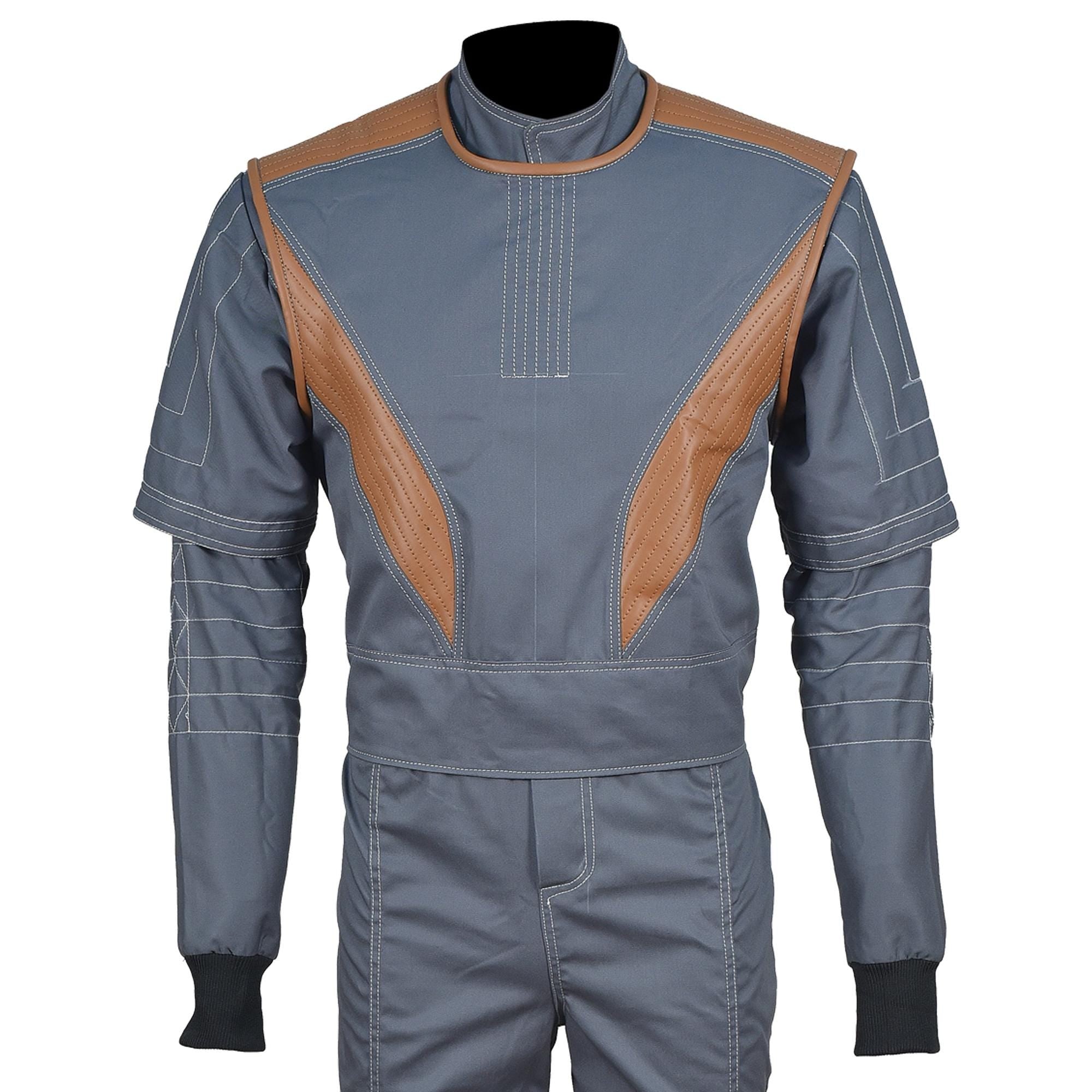 Mandalorian Star War Flight Suit Inspired By Bo-Katan Men's Version | Cosplay Costume | 3-Piece Bounty Hunter Suit
