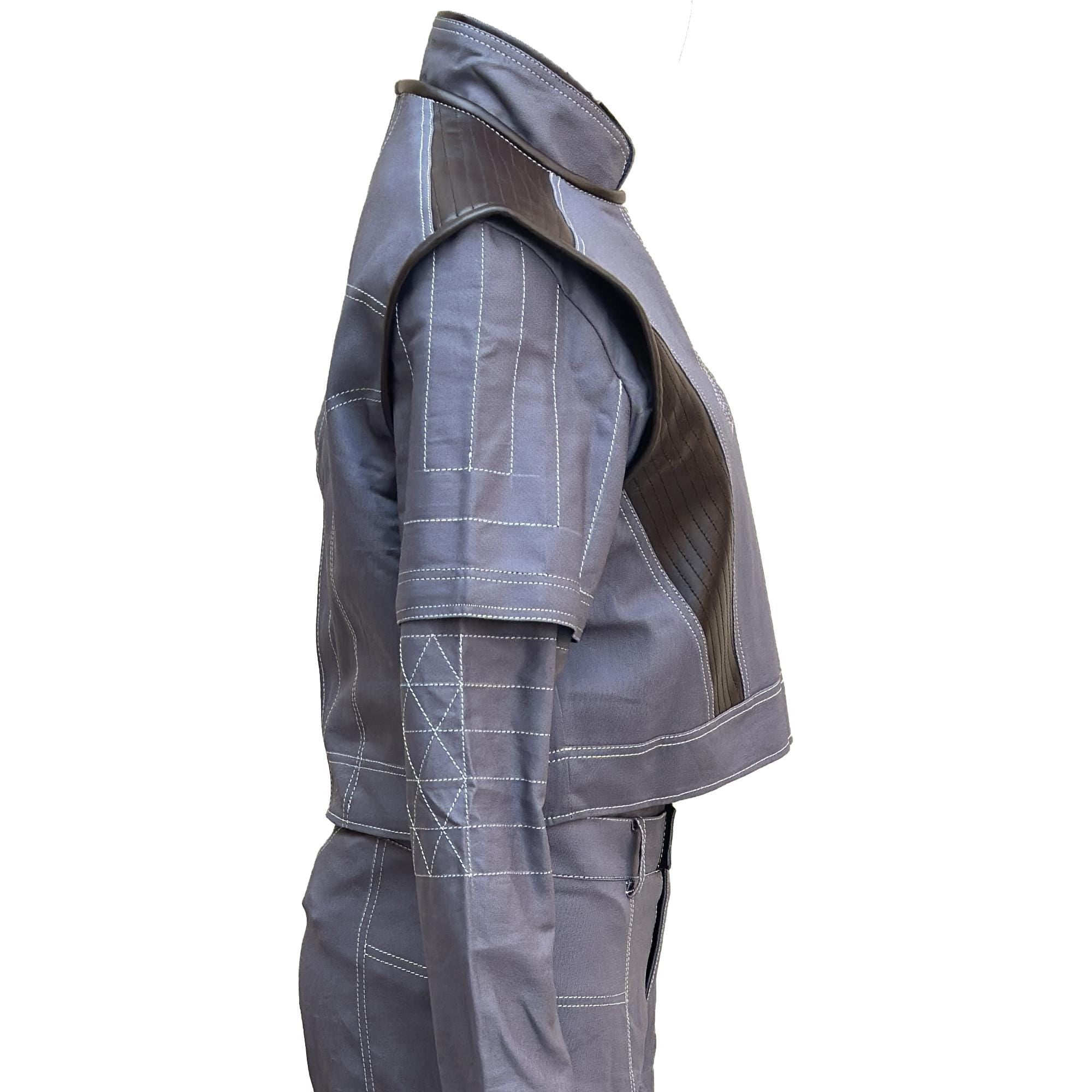 Bo-Katan Kryze Mandalorian 3-Piece Flight Suit Cosplay Costume for Women - Star Wars Outfit with Flak Vest | Inspired by Katee Sackhoff