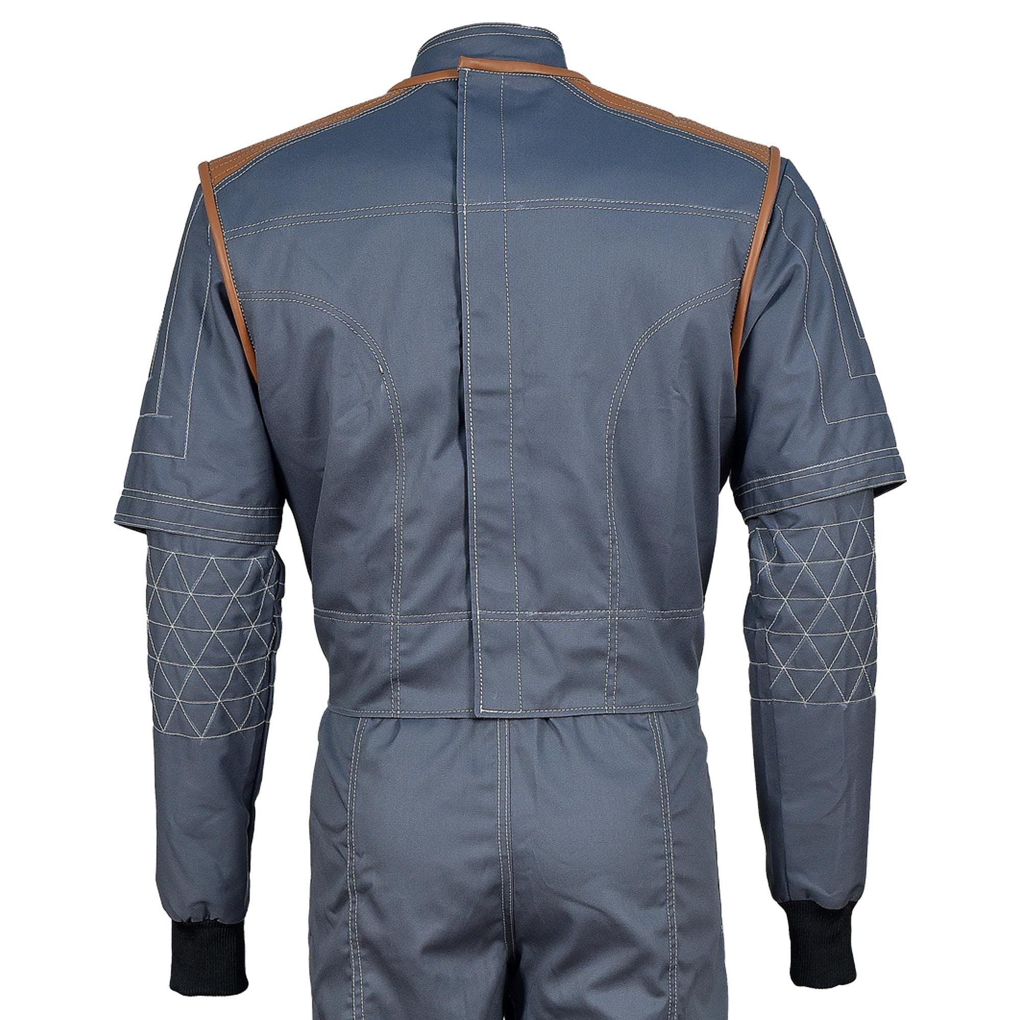 Mandalorian Star War Flight Suit Inspired By Bo-Katan Men's Version | Cosplay Costume | 3-Piece Bounty Hunter Suit