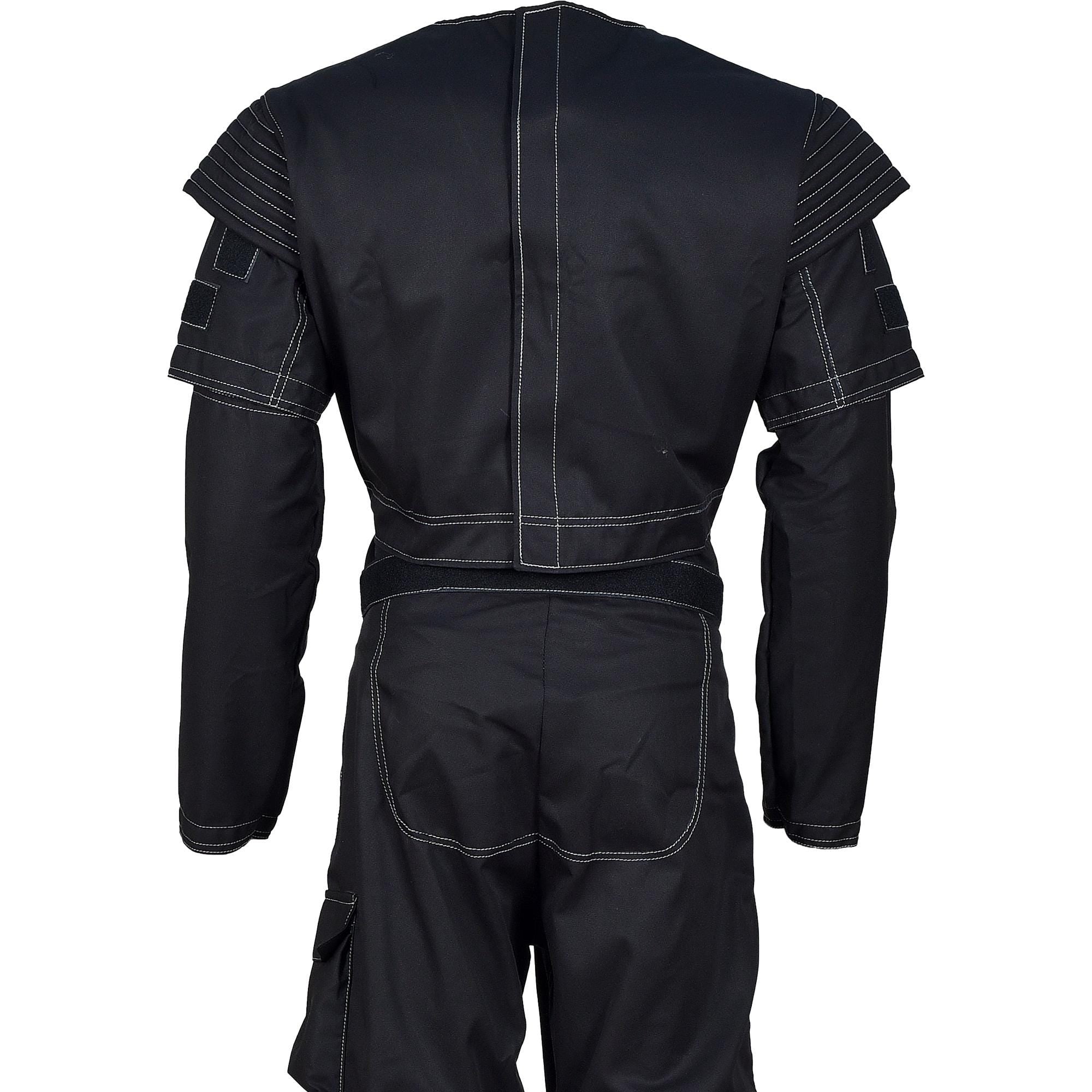 Mandalorian Star Wars Black Flight Suit Cosplay Costume - 3-piece Din Djarin Bounty Hunter Outfit Inspired By The Book of Boba Fett