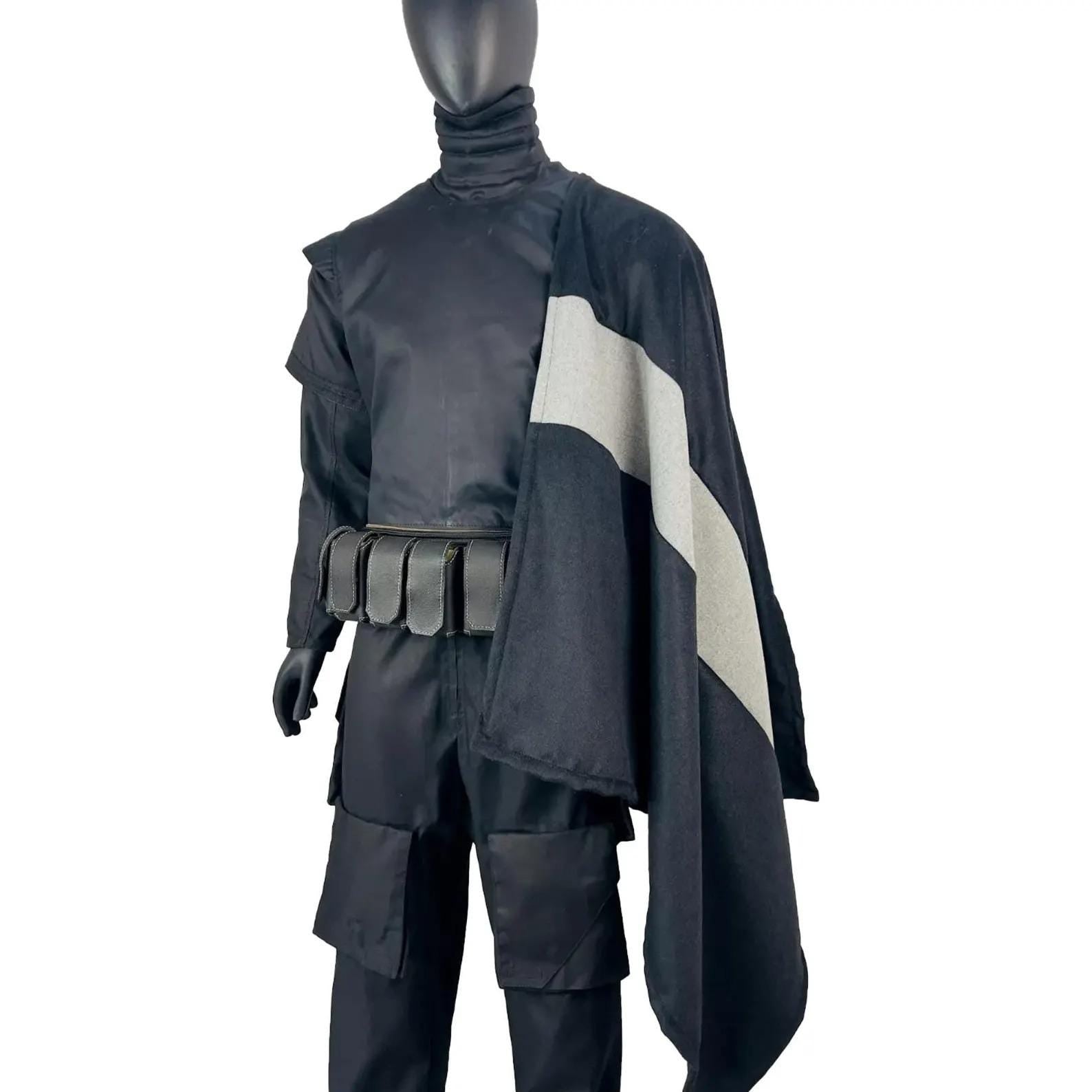 Star Wars Boba Fett Black ROTJ Costume | Custom Empire Strikes Back Cosplay Suit | Full Mandalorian-Inspired Outfit