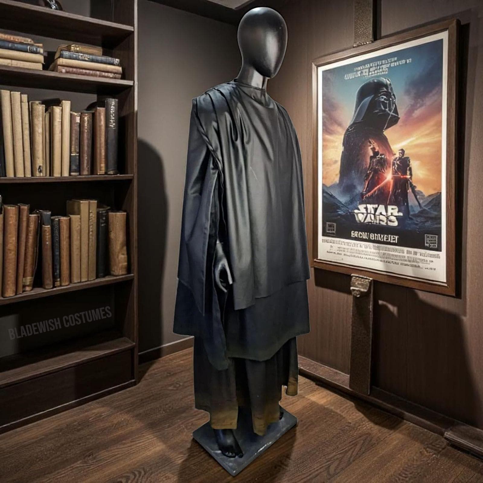 The Qimir Costume | Star Wars The Acolyte The Stranger Cosplay | Sith-Inspired Dark Side Robe Outfit | Custom Villain Cloak Suit
