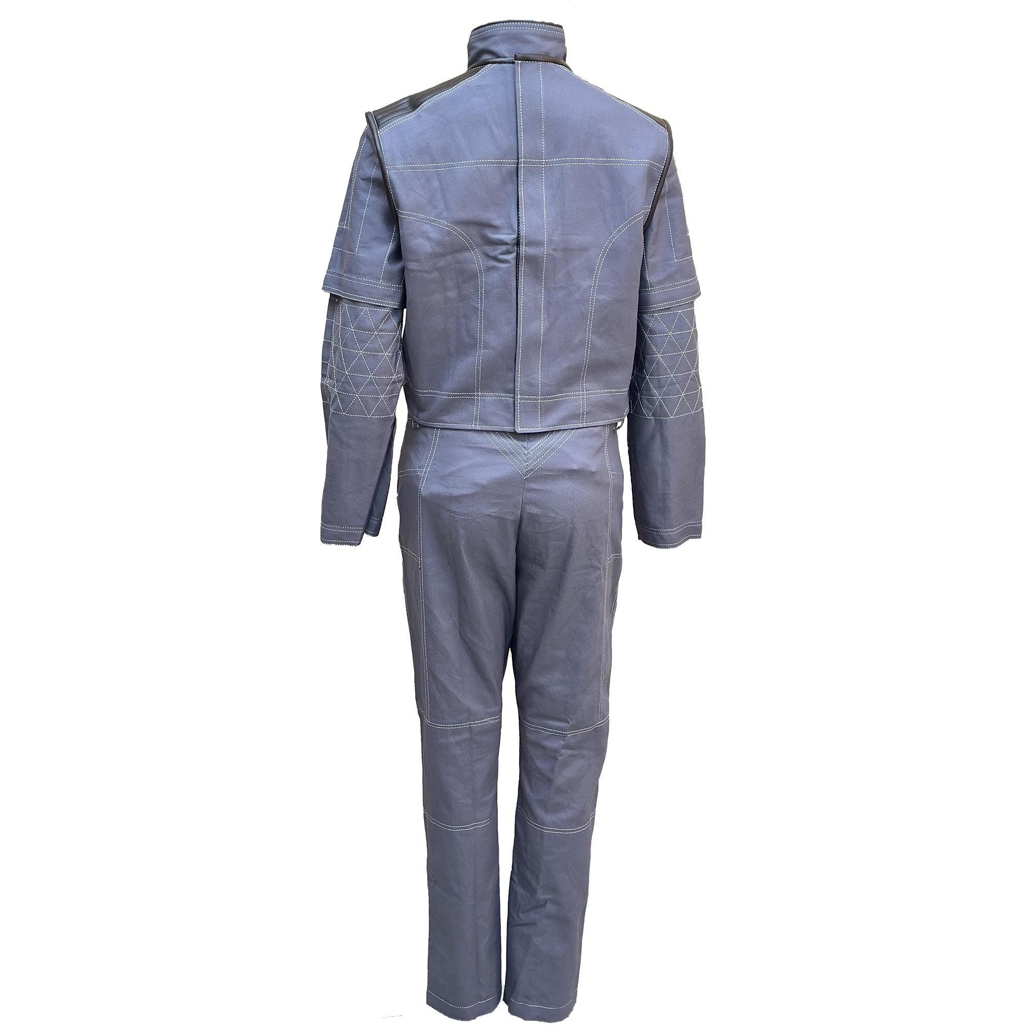 Bo-Katan Kryze Mandalorian 3-Piece Flight Suit Cosplay Costume for Women - Star Wars Outfit with Flak Vest | Inspired by Katee Sackhoff