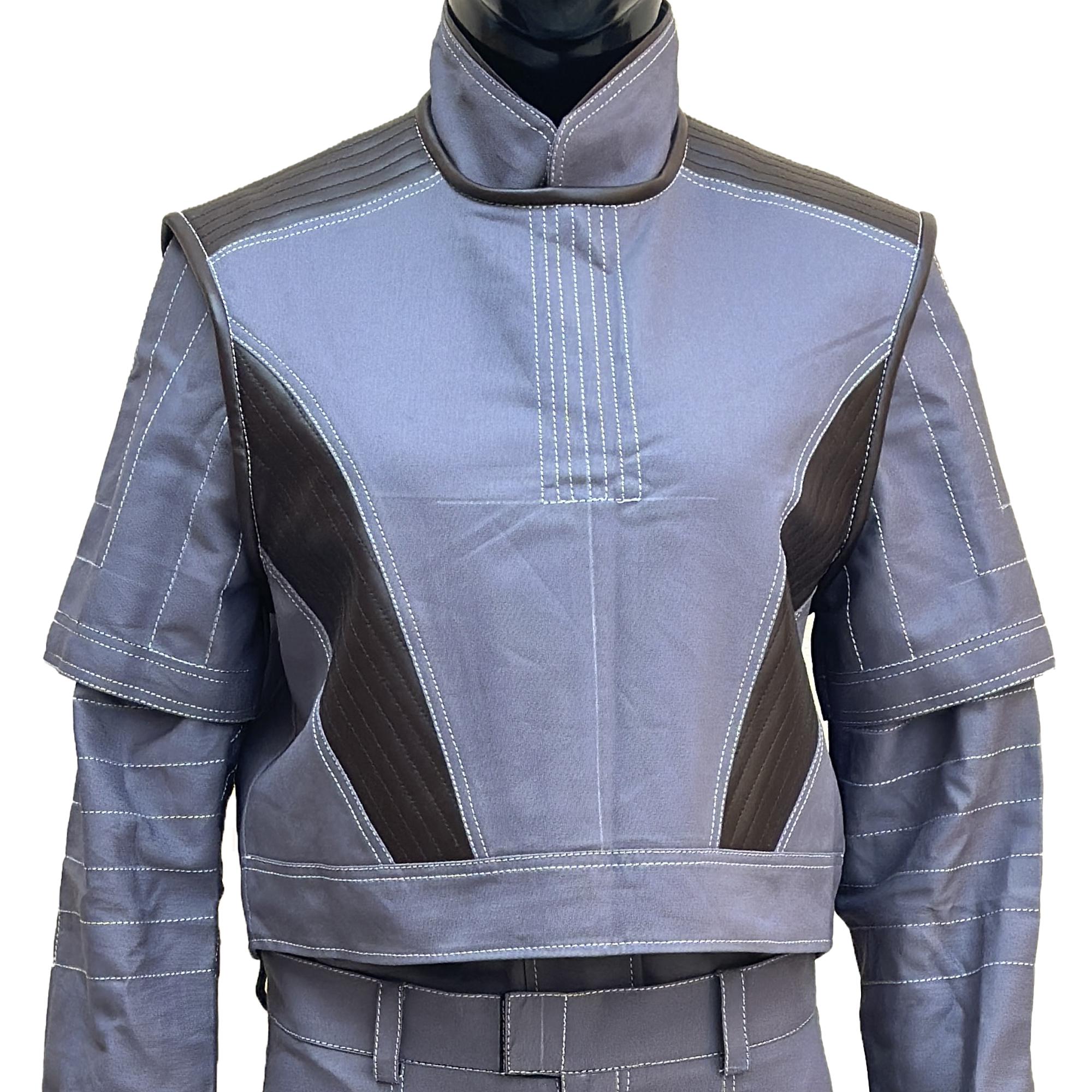 Bo-Katan Kryze Mandalorian 3-Piece Flight Suit Cosplay Costume for Women - Star Wars Outfit with Flak Vest | Inspired by Katee Sackhoff