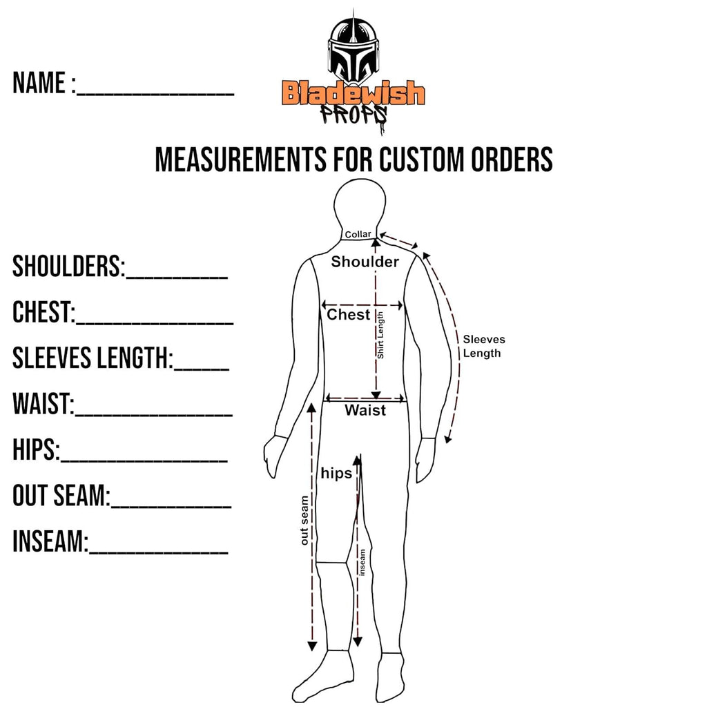 Mandalorian Black Bounty Hunter Flight Suit with Vest and Belt – 4-Piece Book of Boba Fett Cosplay Costume
