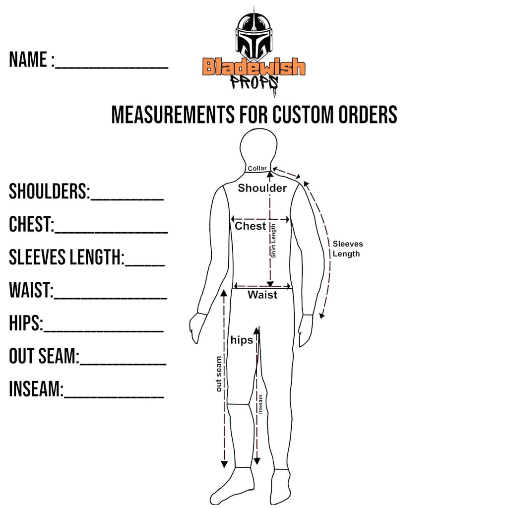 Mandalorian Star Wars Custom Beskar Flight Suit Din Djarin 5-Piece Bounty Hunter Cosplay Costume