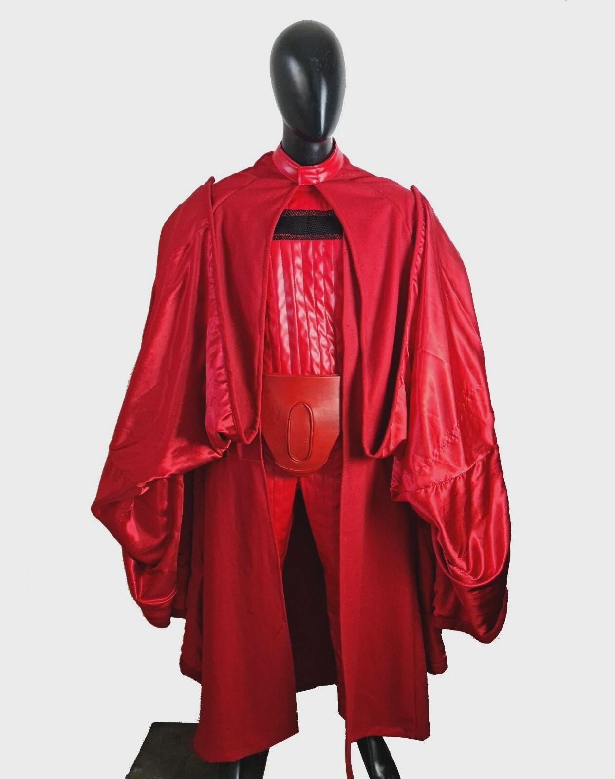 Darth Vader Cosplay Costume for Men | Full Custom Suit with Cape & Robe | Star Wars Sith Lord Outfit