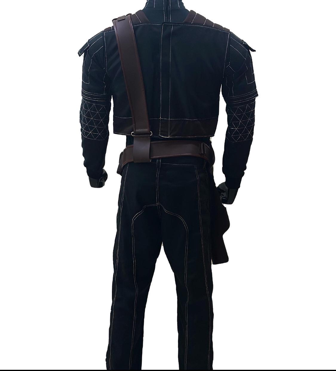 Mandalorian Inspired Bounty Hunter Flight Suit | Custom Star Wars Cosplay Costume | Handmade Armor Undersuit
